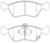 AISIN ASN-2029 Brake Pad Set, disc brake